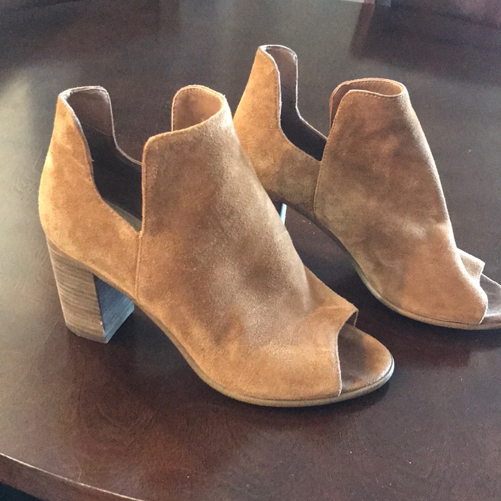 Open Toe Booties